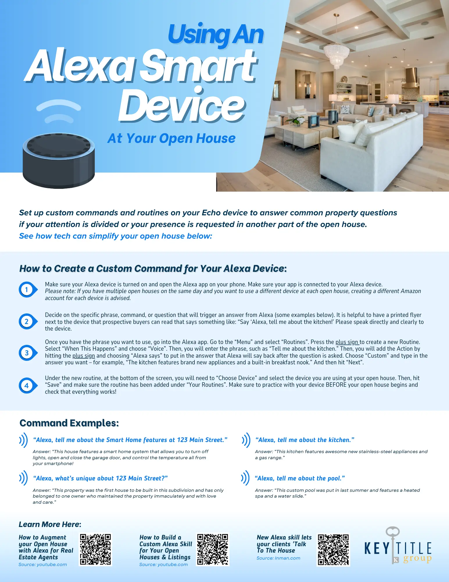 Alexa Device Instructions KTG