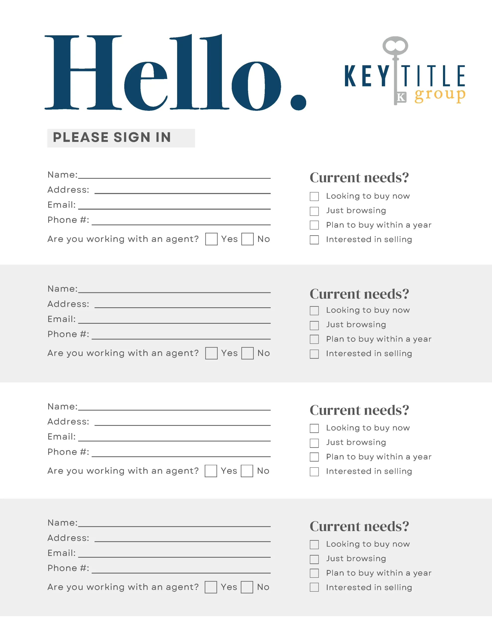 Open House Sign In Sheet_KTG