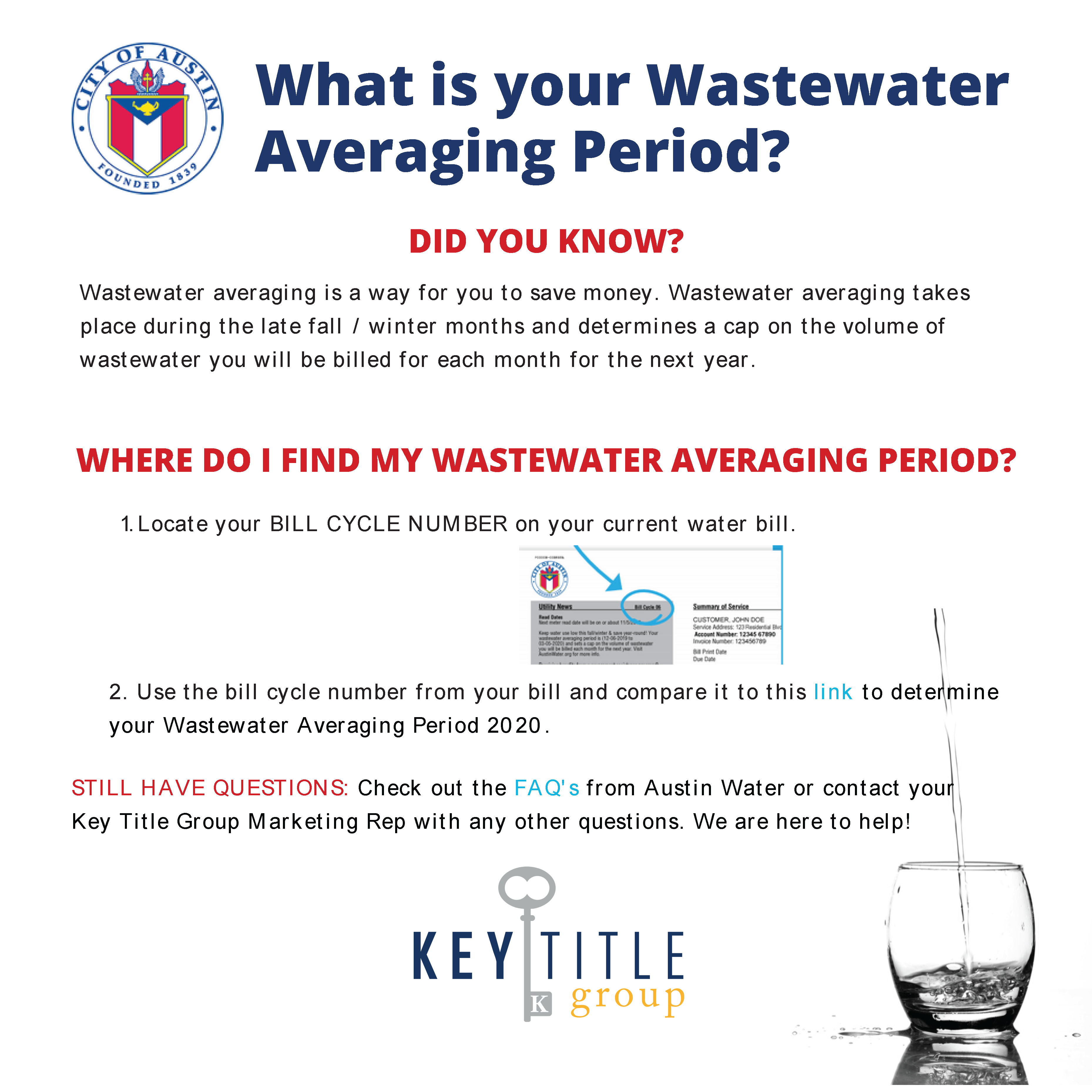 Wastewater Averaging Period KTGDFW