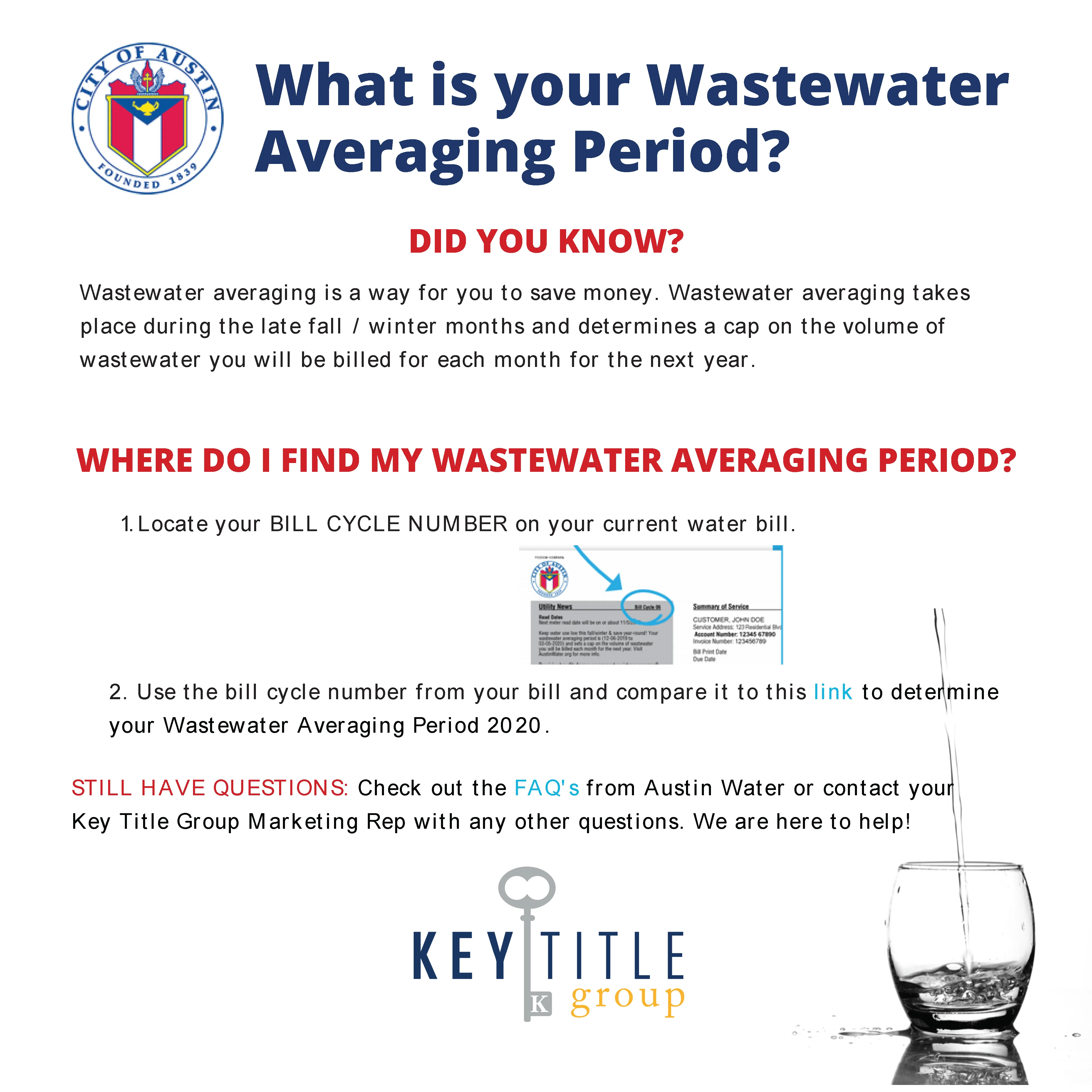 Wastewater Averaging Period KTGDFW