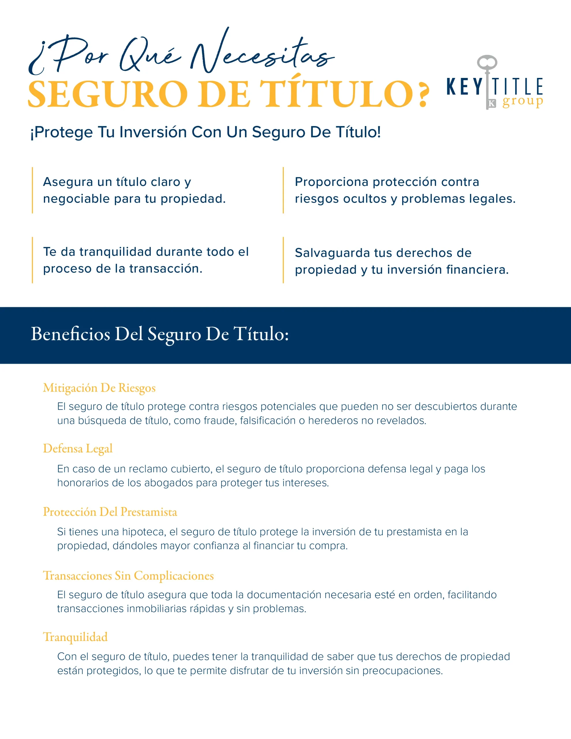 Why TItle Insurance-KTGDFW SPANISH