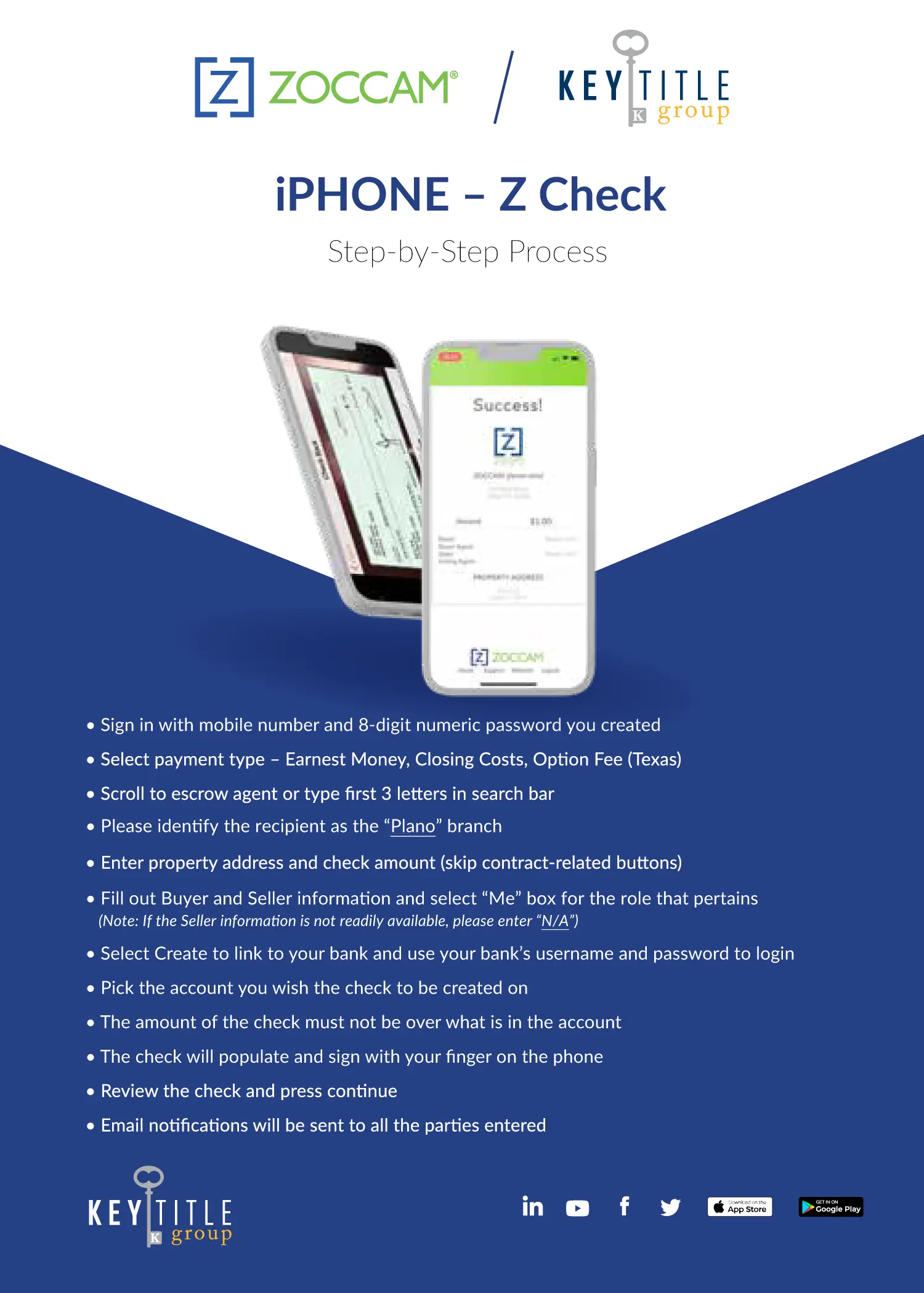 ZOCCAM  Z check KTGDFW Plano
