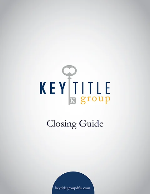 Key DFW Closing Guide 2024 Cover Page